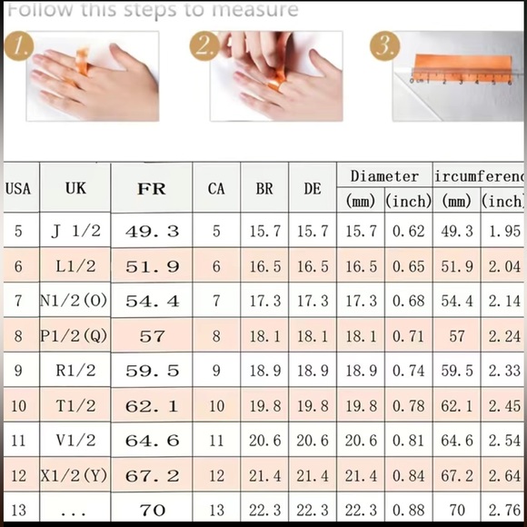 Cubic Zirconia Autumn Leaf Ring - Picture 7 of 7